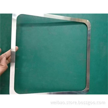 Square wafer frame